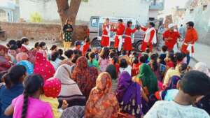 Street Theatre in Hyperlocal campaign