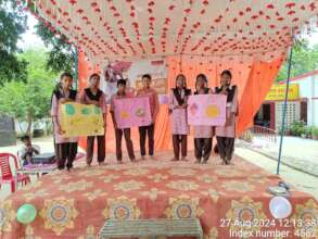 Ujjwal Taras showcasing their posters