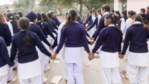 Session with School Girls