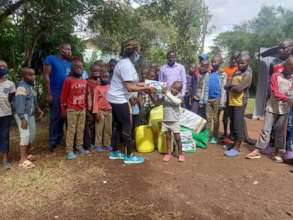 Presenting our Donation