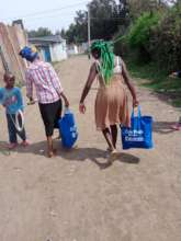 After Receiving Donation