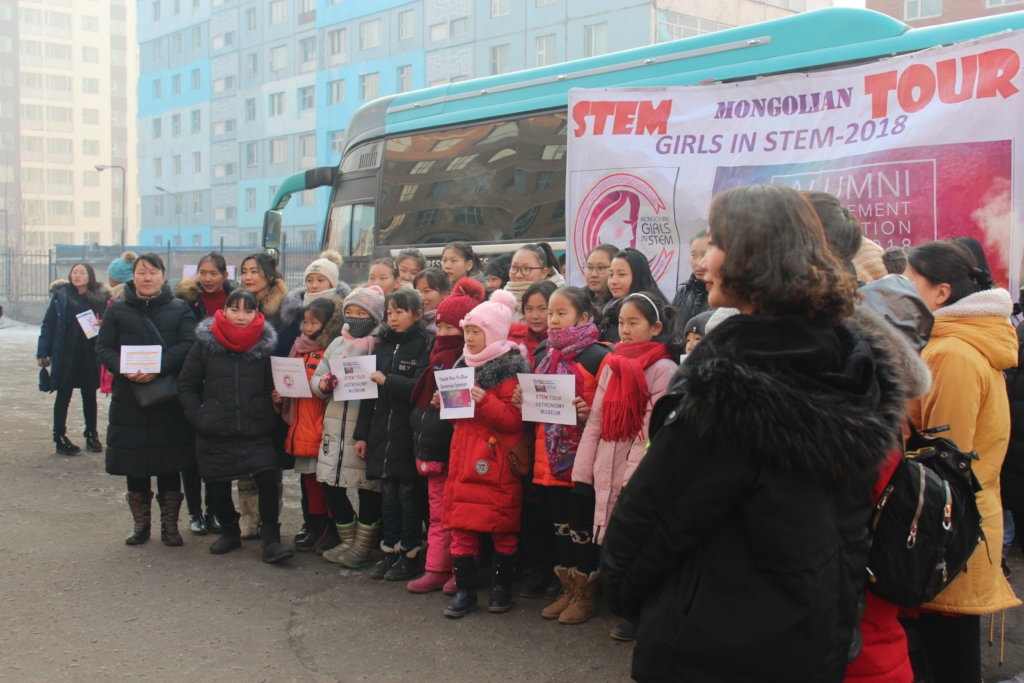 Support Robotics&Coding lab for girls in Mongolia