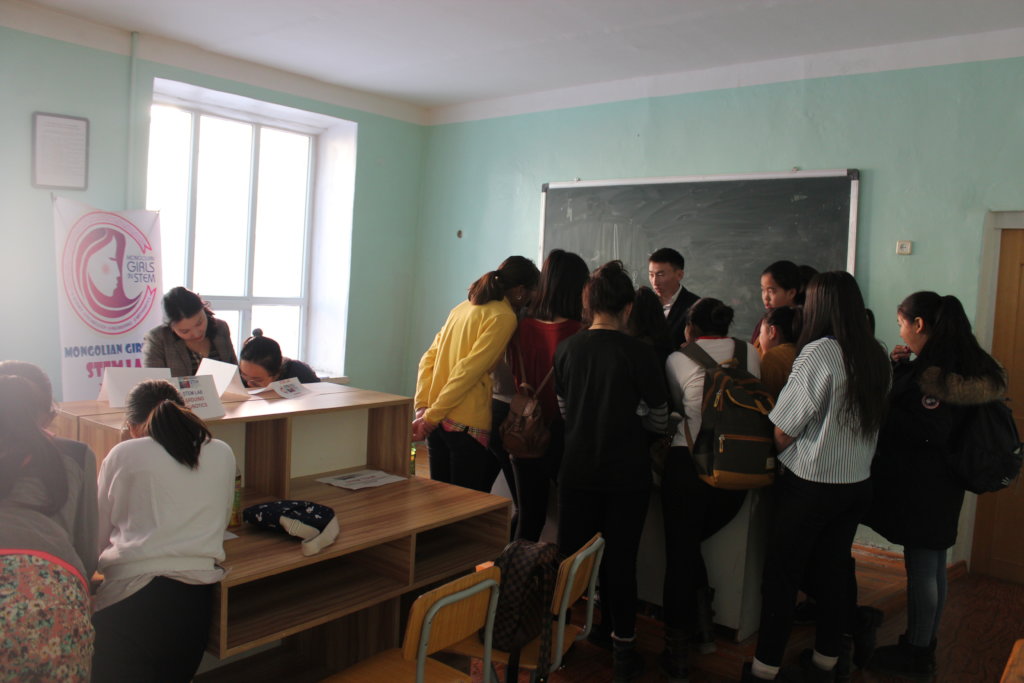 Support Robotics&Coding lab for girls in Mongolia