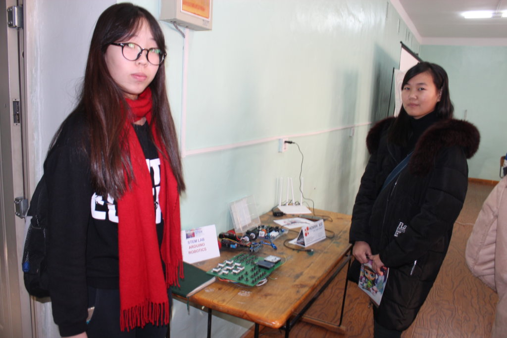 Support Robotics&Coding lab for girls in Mongolia