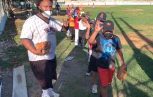 Kids coming into the Pitch for Saturday practice