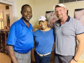 With DR and MLB great Tony Fernandez & wife Clara