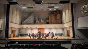 Joy Symphony dress rehearsal for the Fall Concert