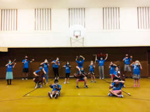 Silly photo of our orchestra!