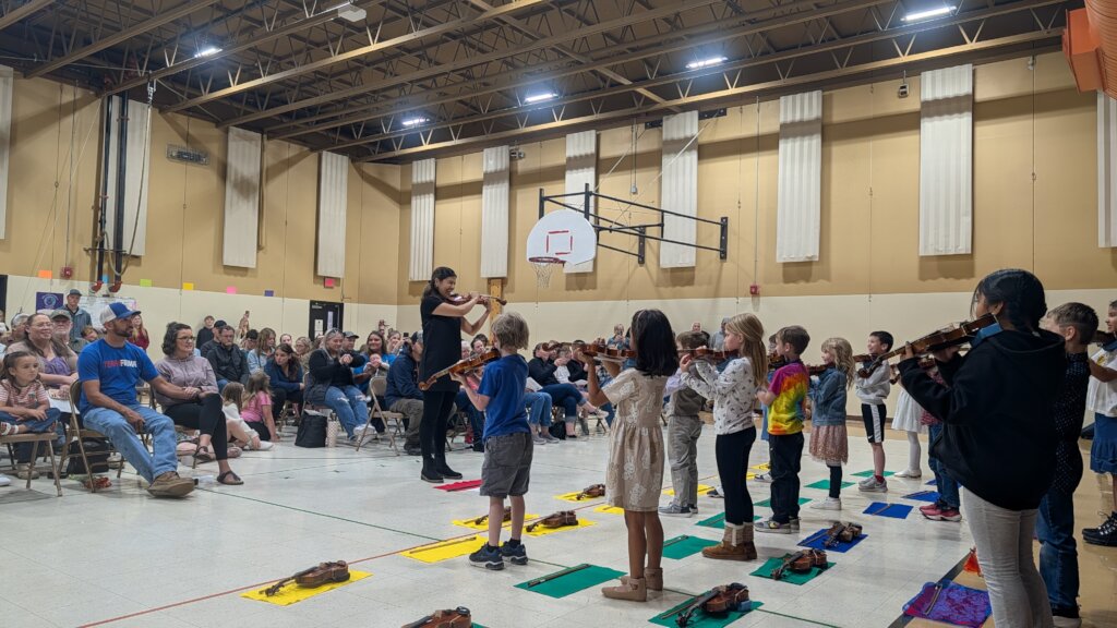 K-1 Students Perform for their families