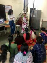 New embroidery training class
