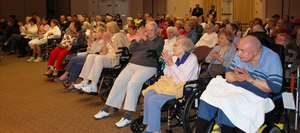 Residents of Cedar Village