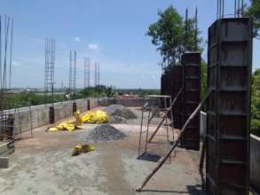 Nursing quarters work started - July 2019