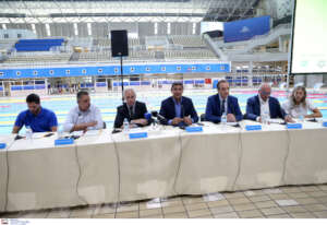 Press event of the safe swimming program