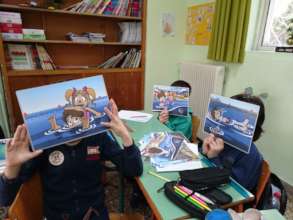 Students learn about the safety rules