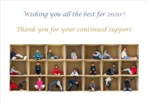 Happy New Year from the schoolchildren of SFM Clic