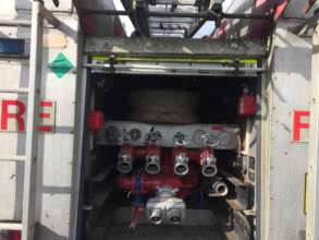 We need to replace the fire hoses
