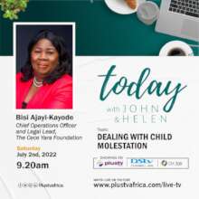 Ceceyara's media advocacy with Plus TV Africa