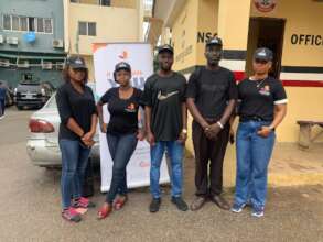 Community outreach at Utako Market