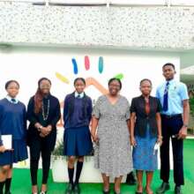 With Grange School students as the Charity organis