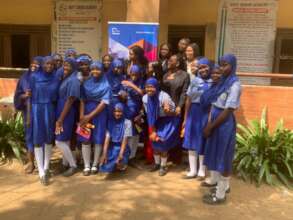 Training of students in girls academy