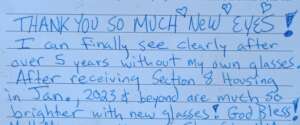 Note from Matt, 49 from Clay City, KY