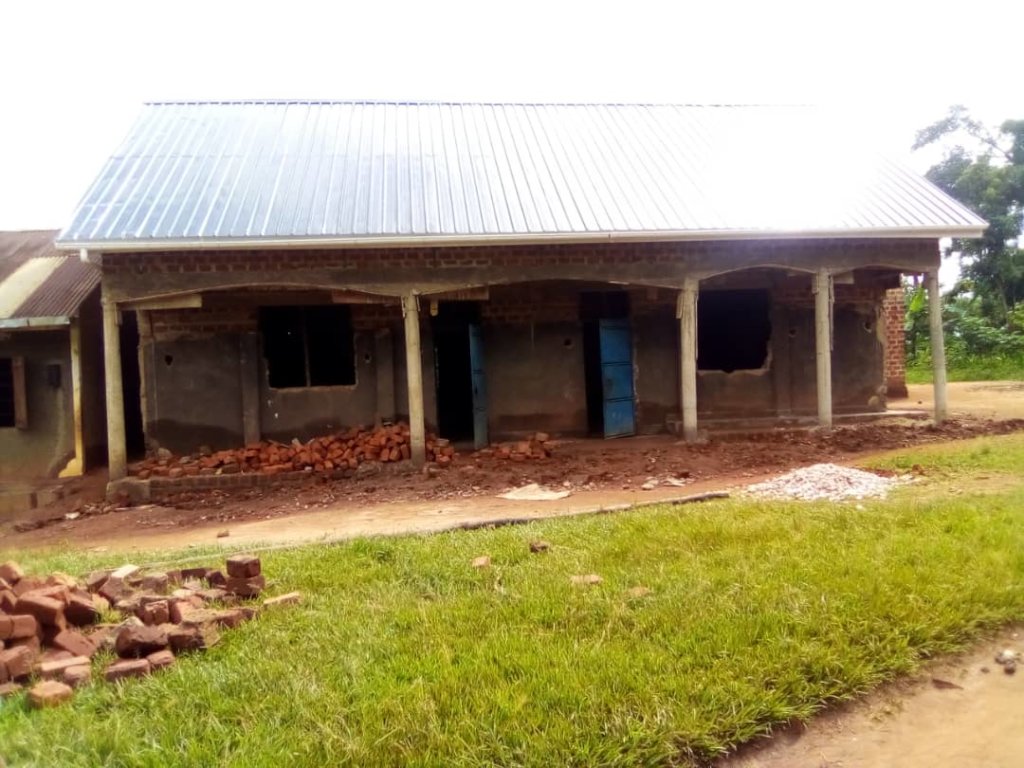 Front view of the classroom Block