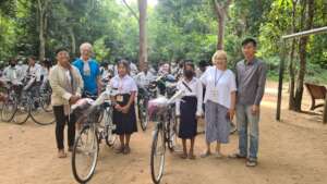 Getting her first bike