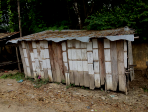 Socheata's modest home.