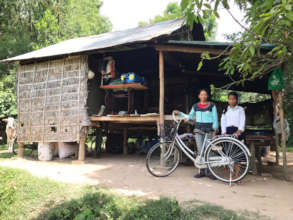 Sopheak and her mother at home