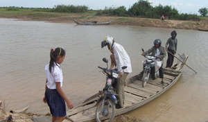 Public transportation to Thida's house