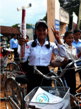 Thrilled to have a bike!