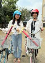 Exploring town together