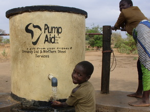 Pump Aid beneficiary