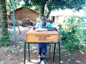 A bicycle helped Erina improve her attendance.