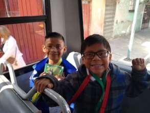 De regreso de la escuela