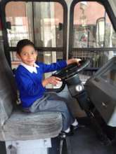 Erick in the bus