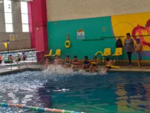 Swimming class