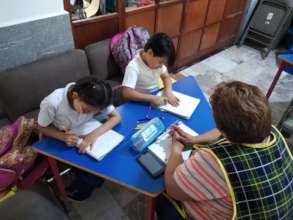 Homework club.
