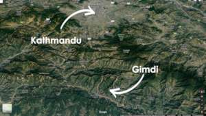 The location