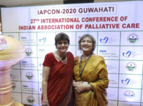 Prof. Julia  & Dr. Mhoira at IAPCON 20