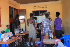 Skills training at Forwardit rented premises