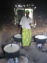 Kitchen at Losinoni Primary School