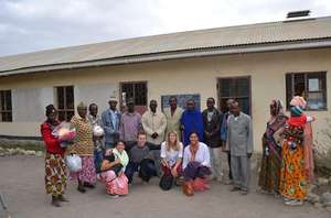Ashley Shuyler and Losinoni Villagers and Teachers