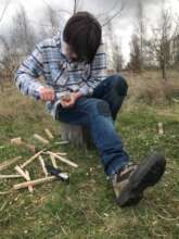 Knife skills - outdoor learning training weekend