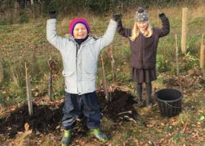 We love tree planting!