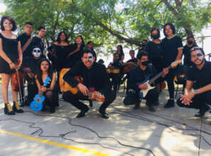 Music academy students in our High School.