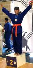 Lisi student wins silver medal in Judo.