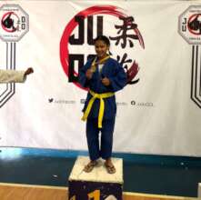 Lisi student wins gold medal in Judo.