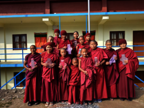 Group photo after the nunnery health training