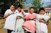 Bed and mattress for 87 orphans in Nandaime